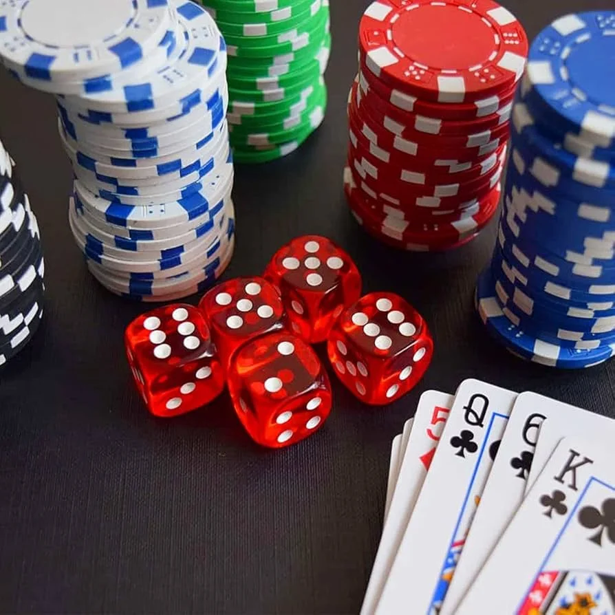 Fichas de casino profesionales representando la calidad de Melate Resultados